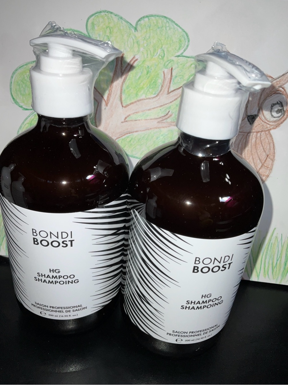 Bondi Boost HG Shampoo Duo - White & Brown Bottles 2 bottles